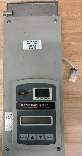 Generac 0h6680e Nexus Control Panel