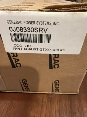 0j08330srv Generac Fan Exhaust Gt999 Hsb Kit