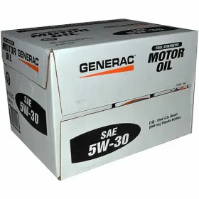 0j5141 Generac Full Synthetic 5w30 Engine Oil 12 Quart