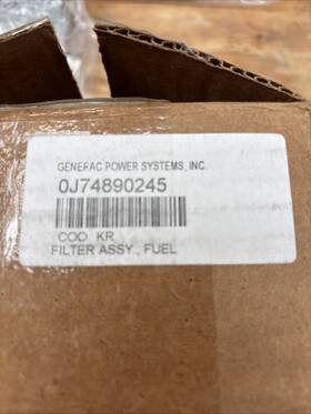 Generac 0j74890245 Fuel Filter Assembly Pat