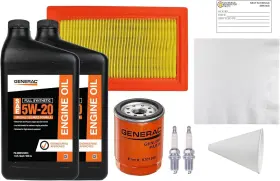 0j932300 Generac 5w-20 Maintenance Kit With Oil For 20kw And 22kw Generators 2013