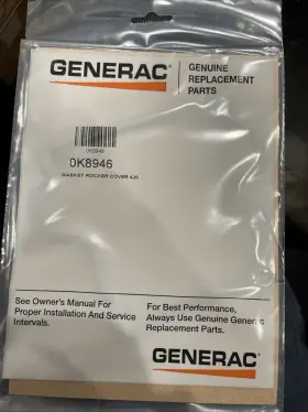 0k8946 Generac Genuine Gasket Rocker Cover 426