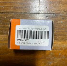 Generac 10000024003 Genuine Part Throttle Control Motor Free Shipping