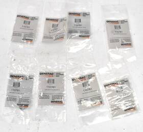 Generac 110761 Lot Of 8 Nylon Lock Nuts 5/16 Inch -18 Genuine Oem Replacements