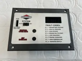 196655gs Generac Briggs And Stratton Control Panel Assembly For Standby Generator
