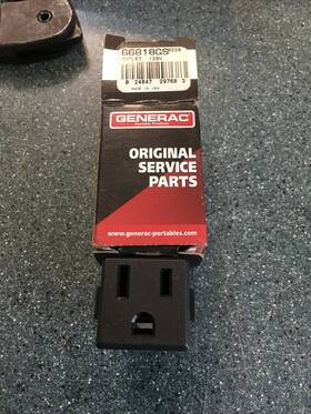 Generac 66818gs Replacement Outlet 120v 15a Ac