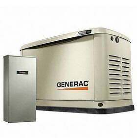 Generac 696471082586 Guardian 18kw Air Cooled Generator With 200 Amp Ats Incl