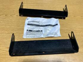 Generac A8043 Two 2 Exhaust Brackets For Model 04172-0 Kit Part #a8043 Nos