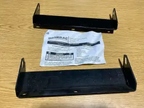 04172-0 Generac A8043 Two 2 Exhaust Brackets For Model Kit Part #a8043 Nos