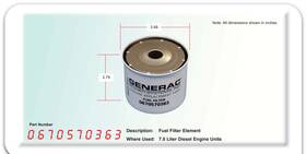Generac G0670570363 Fuel Filter