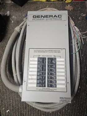Og7932a Generac 100amp Ats And Load Center 120/240