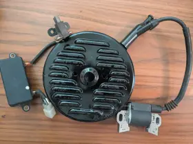 Pm3000w Generac Pm3000 Coleman Powermate Generator Engine Rear Cover Voltage Regulator Coil