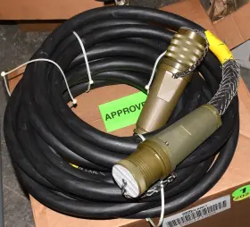 6150-01-517-1877 General Dynamics Military Generator 60 Amp Ac Power Output 50-ft Extension Cable 120/208v Drash