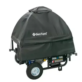 Gentent 313035484463 Generator Running Cover - Universal Kit Standard Black For Open Frame Porta