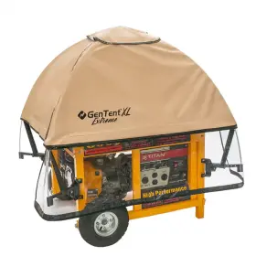 Gentent 313111542599 Xl Generator Running Cover - Universal Kit Extreme Tan For Larger Open Fram