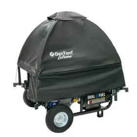 Gentent 445041281217 Generator Running Cover - Universal Kit Extreme Black For Open Frame Portab