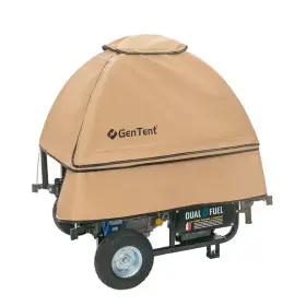 Gentent 744110539929 Generator Running Cover - Universal Kit Standard Tan For Open Frame Portabl