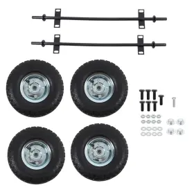 Gt6036576 Globalmart-top Wheel Kit Generator 9000 8750 6500 Watt 10 Inch Pneumatic No