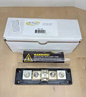 Go Power Fbl-300 300 Amp Fuse Class T With Block Read Description