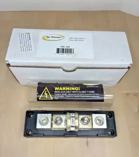 Fbl-300 Go Power 300 Amp Fuse Class T With Block Read Description