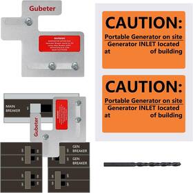 Gubeter- Eat-ph200-a Generator Interlock Kit Compatible With Eaton Cutler Hammer Br And Ch