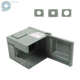 Happy19star Hp83664 3 Prong 250 Volt Welding Power Outlet Box 30 Amp Nema 6-30r Panel