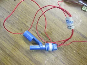 1100.27 Hardy Outdoor Wood Boiler Blue Low Water Level Float Switch Used 1 Time
