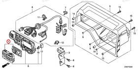 Honda 31720-z33-g30 Oem P/n Cover Assy. Automatic Voltage Reg. - Genuine