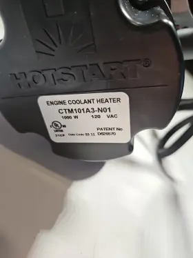 Ctm101a3-n01 Hotstart - Engine Coolant Heater 1000w 120v