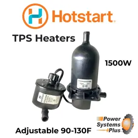 Tps151gt12-a00 Hotstart Engine Block Heater With Adjustable Thermostat 90-130f