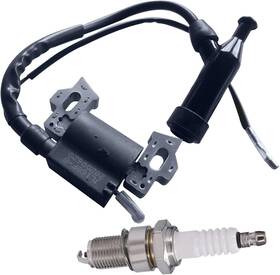 Hoypeyfiy Qk1860 Generator Ignition Coil With Spark Plug For Champion 196cc 6.5hp Engine