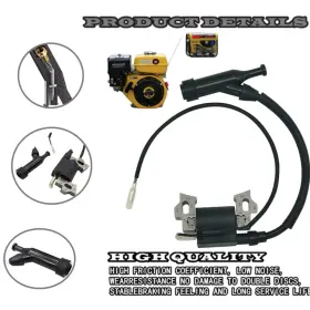 Trail200 J & R Collection Ic-16 Gx160 Ignition Coil For Coleman Powersports Ct200u Gas Mini Bike
