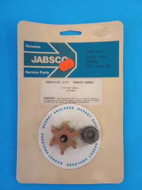 Jabsco 90023-0001 Service Kit With Nitrile Impeller Screw Gasket And Seal