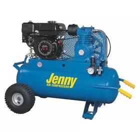 Jenny C6hga-17p Gas Air Compressor 17 Gal. Tank 6.5 Hp