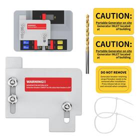 Joinfworld Ky-gl-2 Generator Interlock Kit Compatible With Horizontal Main Cutler Hammer Ch