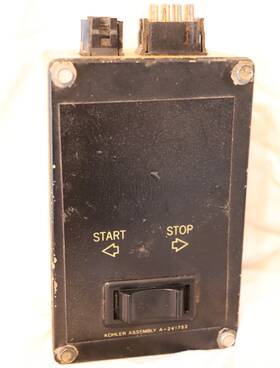 Kohler A-241752 Switch Assembly Box Marine Generator Rv Genset Start Stop Contro