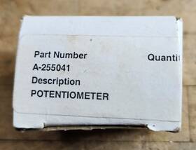Kohler A-255041 Potentiometer Assembly New