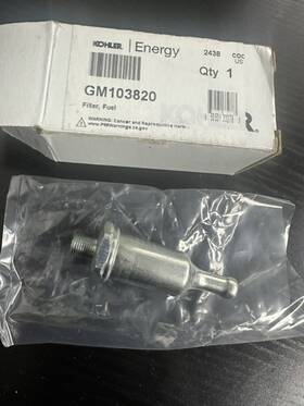 Kohler Gm103820 Fuel Filter Fits 6ekod 5efkod 9ekozd 7efkozd