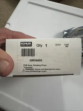 Gm34505 Kohler Rotating Photo Transistor Pcb Assembly Gm34505 Kohler Rotating Photo Transistor Pcb Assembly