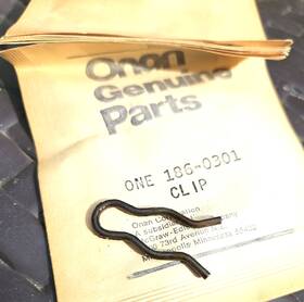 Komatsu 6136-41-5330 Qty-6. Clip Onan 186-0301. 6 Pc Lot