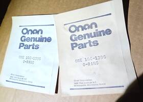 Komatsu 6150-61-2550 2 Pcs O-ring Onan 186-1396 Pc Lot