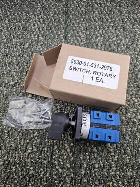 Kraus & Naimer Dhr10.x57400 And Compact Modular Blue Rotary Cam Switch 15a 600v Ac