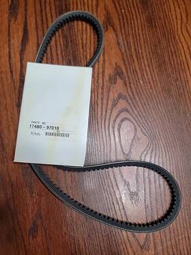 Kubota 17480-97010 V-belt For Engine V2403