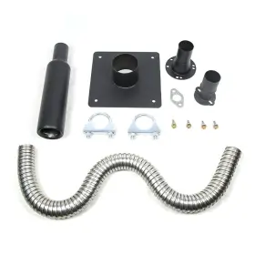 Kd4076 Kyostar Generator Exhaust Silencer Kit With Muffler And Hose - Fits Honda Firman Models