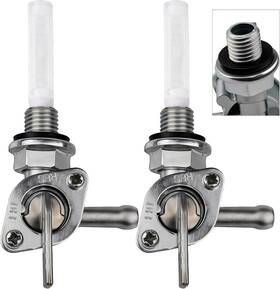 Kyuerwk 762849280653 2 Pcs Fuel Tank Shut Off Valve Switch Petcock For Generator Champion Gas V