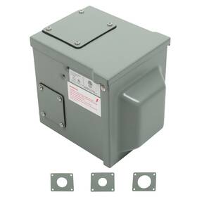 Labwork Law167328 Power Outlet Box Enclosed Weatherproof Nema 6-30r 30 Amp 250 Volt