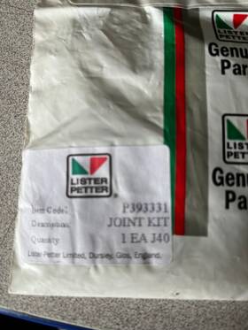 Lister Petter 393331 Mep802a-mep803a Joint Onan 186-6293