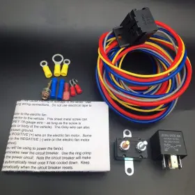 40205g Lizapus Electric Fuel Pump Harness And Relay Wiring Kit New