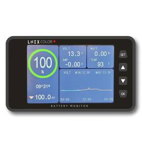 Lnex Va9910 500a Battery Monitor With Shunt 3.5 Inch 2247.5 Cubic Centimeters Black