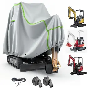 Gvhd-b1 Lokisbeaury Mini Excavator Cover Fits 3000-4000 Lbs Models Covers Waterpr